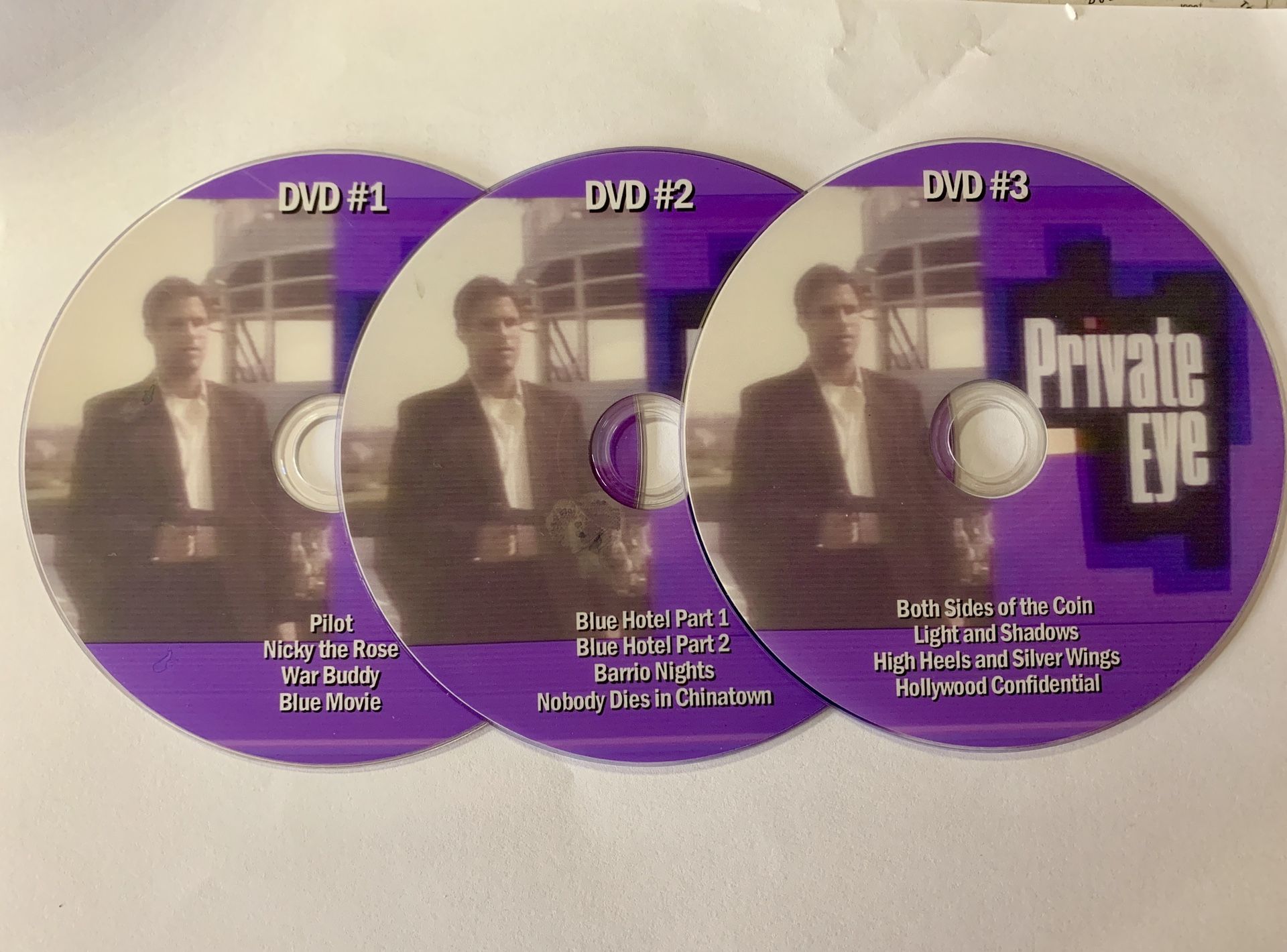 Private Eye 1987 TV show 12 ep DVDs Josh Brolin Michael Woods Chris Isaak FREE SHIP