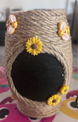 Flower vase centerpiece