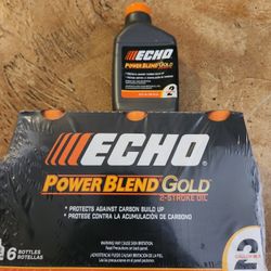 NEW ECHO 2 STROKE OIL 5.2 FL OZ. 2 GALLON 
