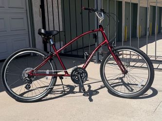 Electra Townie 21D Comfort Cruiser Bike – Burgundy – Excellent Condition
