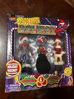 Toybiz Spider-man Holiday Special VINTAGE Box Set SEALED 