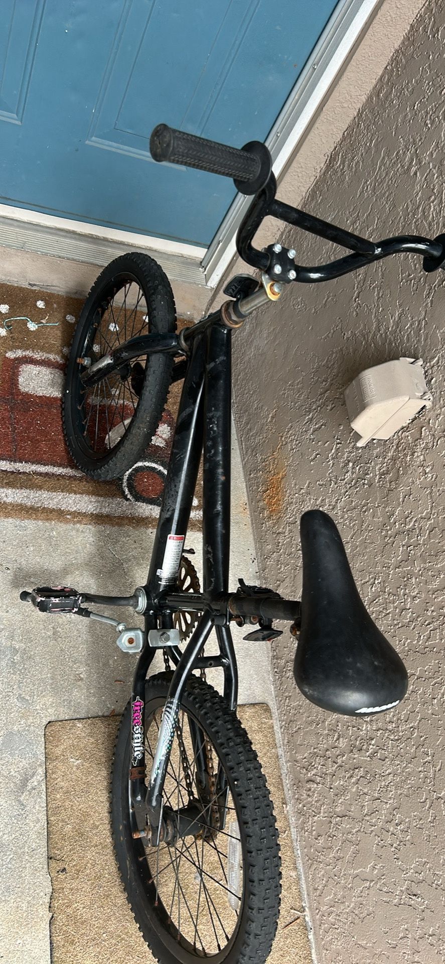 Little boys 18 inch freestyle, BMX style bike