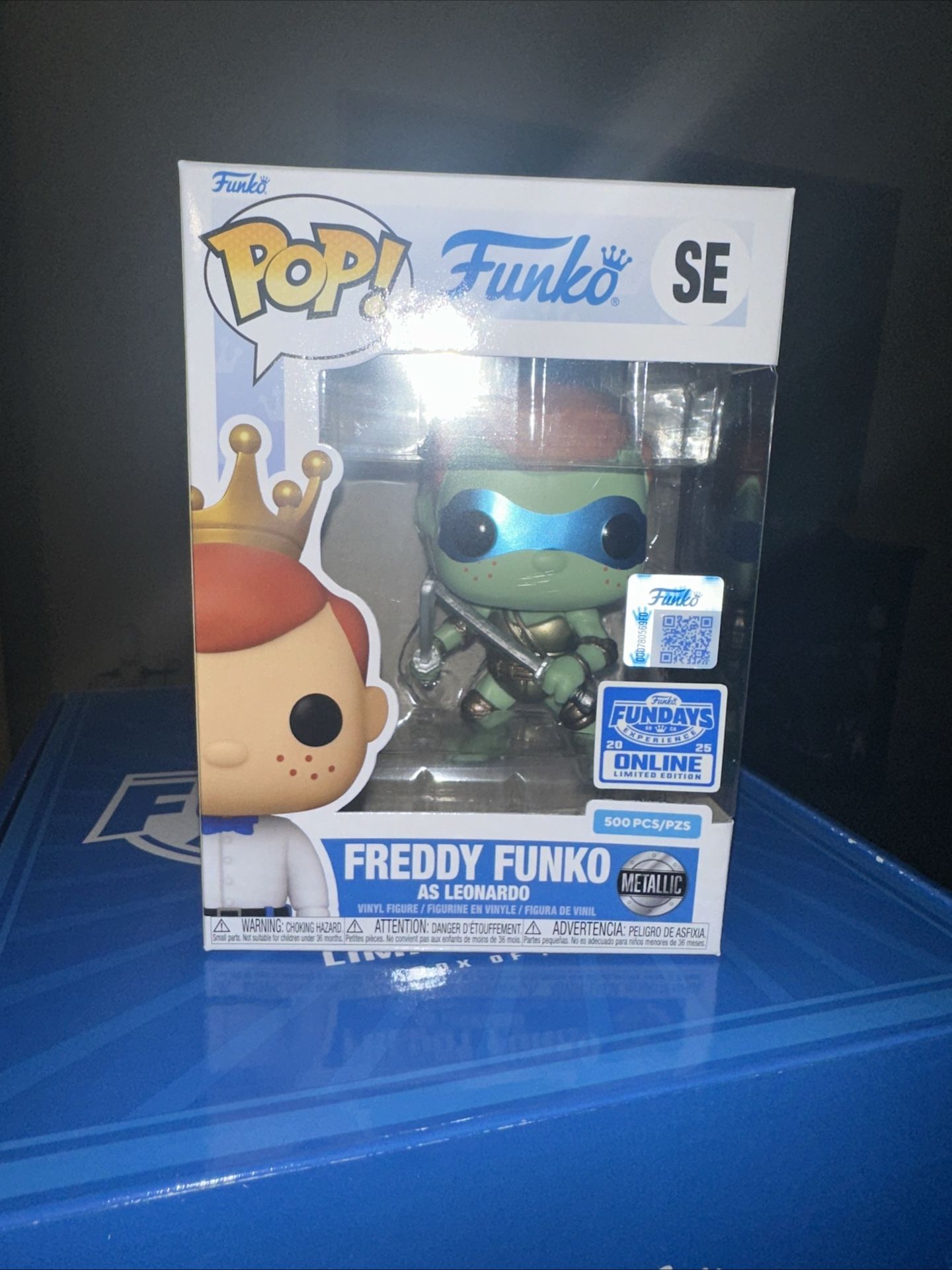 Freddy funko as Leonardo metallic 500 Pieces