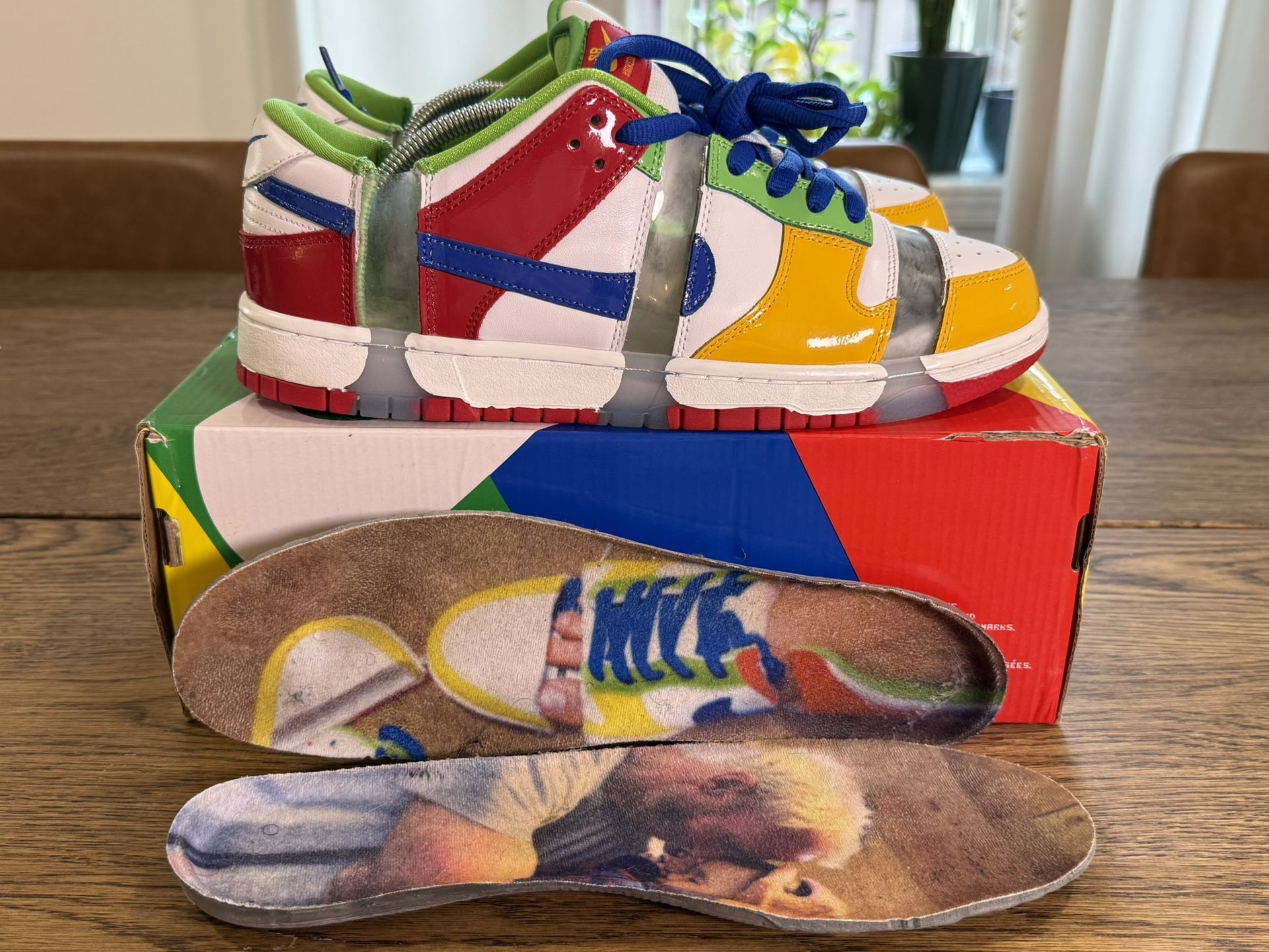 Nike SB Dunk Low ‘EBAY Sandy Bodecker Size 11 Preowned