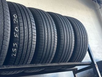 SET OF TIRE 255 50 20 PIRELLI 85% LIFE