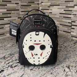 Loungefly Friday the 13th Jason Voorhees Mask Mini Backpack horror 