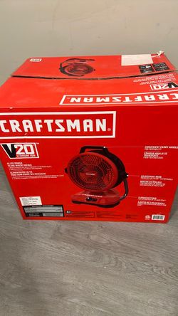 Craftsman V20 Cordless Fan in Box