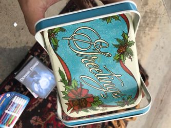 Vintage Christmas gift box