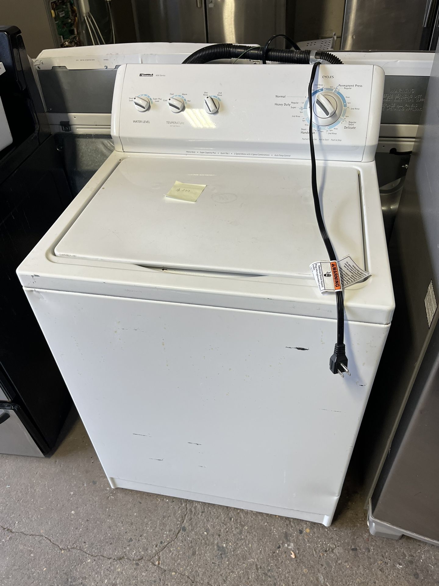 Kenmore washer