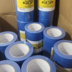 Blue Masking Tape Painters Tape Supply Cinta Para Pintar Azul 