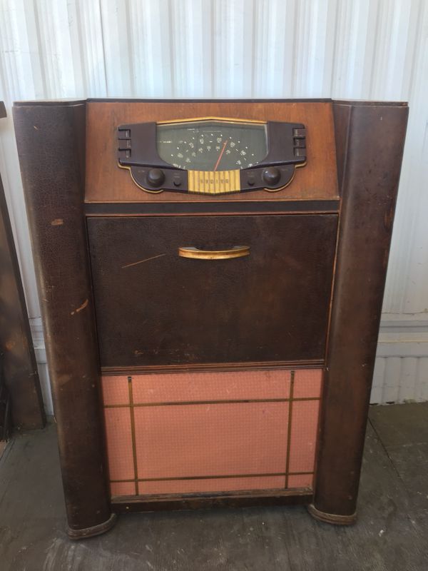Vintage 1949 Zenith Model 7r887 Radio With Cobra Record Player