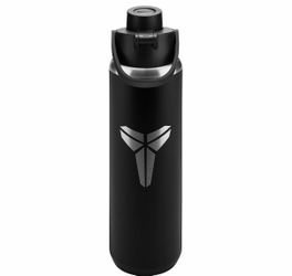 Nike Kobe Mamba Bryant 24oz Black Stainless Steel Water Insulated Bottle Tumbler