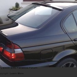 BMW E 46 Four-door AC style roof wing brand new