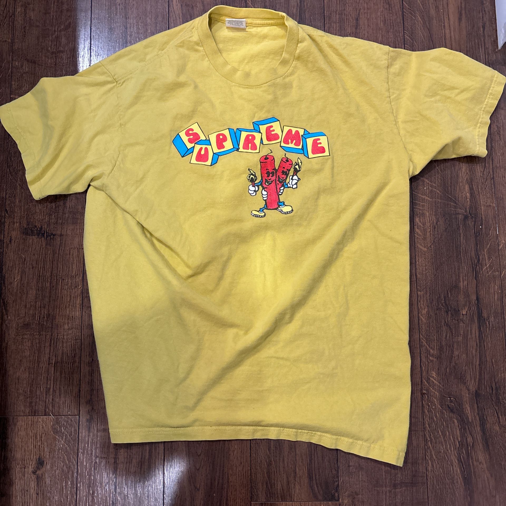 Supreme Dynamite Tee “Acid Yellow”