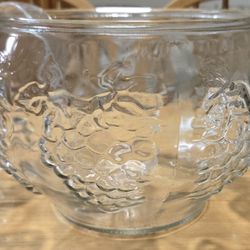 Vintage Crystal Happenings punch bowl 18 PC set