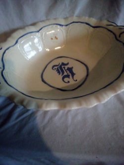 Vintage Water Pitcher Bowl Number Five Thumbnail