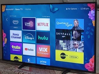🟥SMART  TV   SHARP  AQUOS   50"  4K  LED  HDR   DOLBY   VISION   FULL  UHD  2160p  🟩( NEGOTIABLE ) 🟨 FREE  DELIVERY🟥