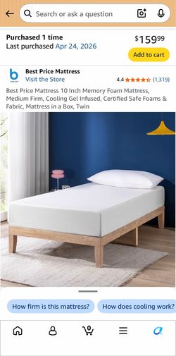 Twin mattress brand new