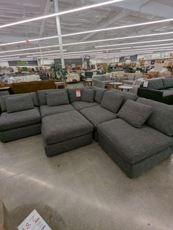 Cullen  4 armless 1  corner & 1 ottoman*