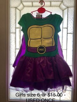 Girls size 6/6x @ $15.00 - USED ONCE