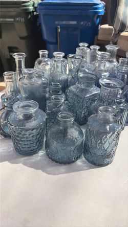 Flower vase small multiple. Baby shower.