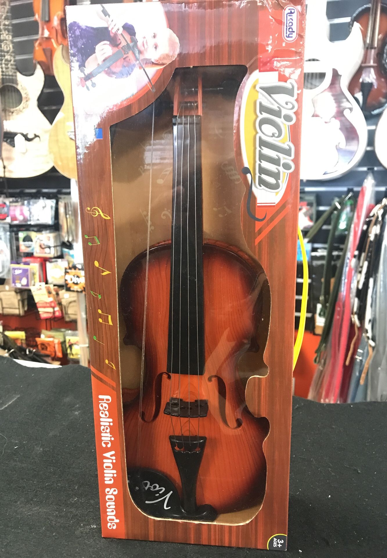 ARCADY VIOLIN AND BOW FOR CHILDREN. NEW PERFECT FOR CHILDREN TO START WITH.