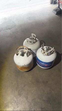 Gas propane Tank Empty