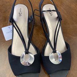 east 5th Womens Ravena Wedge Sandals Size 10