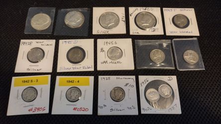 US silver coin lot