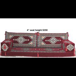 Floor Seating, Arabic Sofa, Majlis, With Different Colours