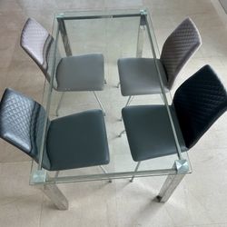 Dining Table Plus 4 Chairs 