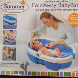 Summer Fold Away Baby Bath - $25 (West Loop)

