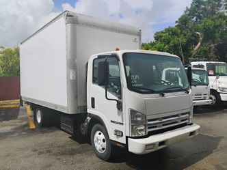 2020 ISUZU NRR BOX TRUCK 16' FT. LIFTGATE.