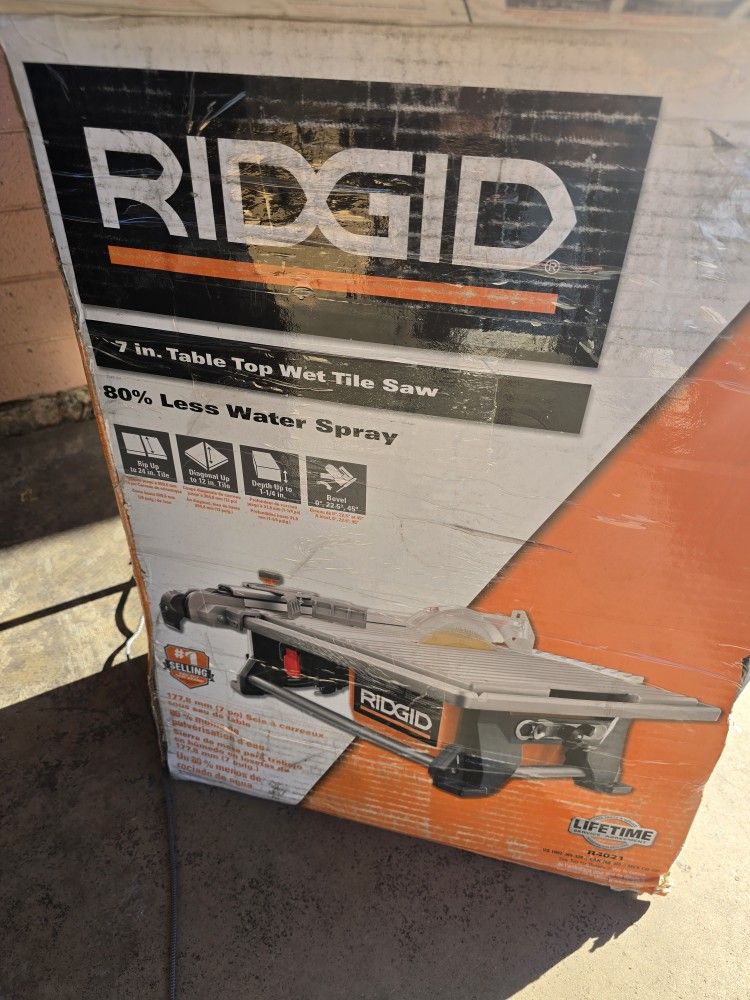 Ridgid Tile Saw
