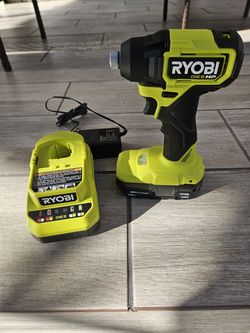 Ryobi 18v hp impact driver kit