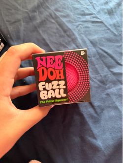 Pink Needoh Fuzz Ball
