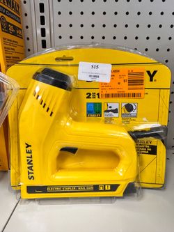 Stanley 120 v electric staple Brad nailer
