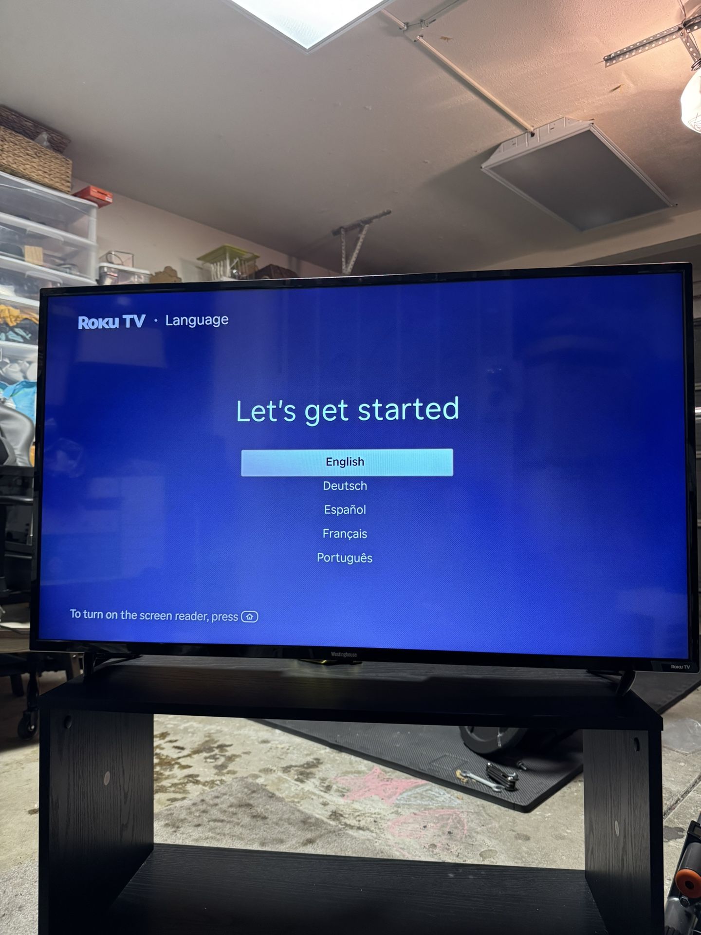 43” 4k smart Tv