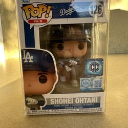 Shohei Ohtani Chalice Collectibles Funko Pop! (Frank & Son blue sticker exclusive Release)