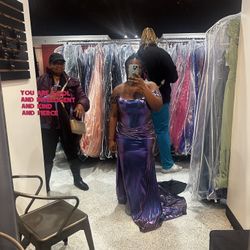 Iridescent Prom Dress