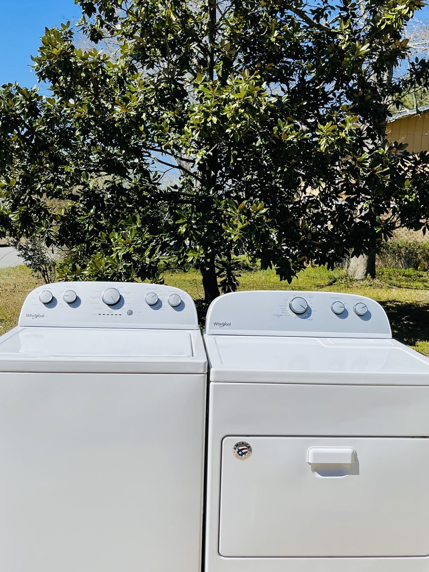 🌊 Barely Used Eco🍃Matching Whirlpool Washer and Dryer Set Available 🌊