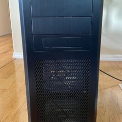 LIAN LI PC-9F Black Aluminum ATX Mid Tower Computer Case