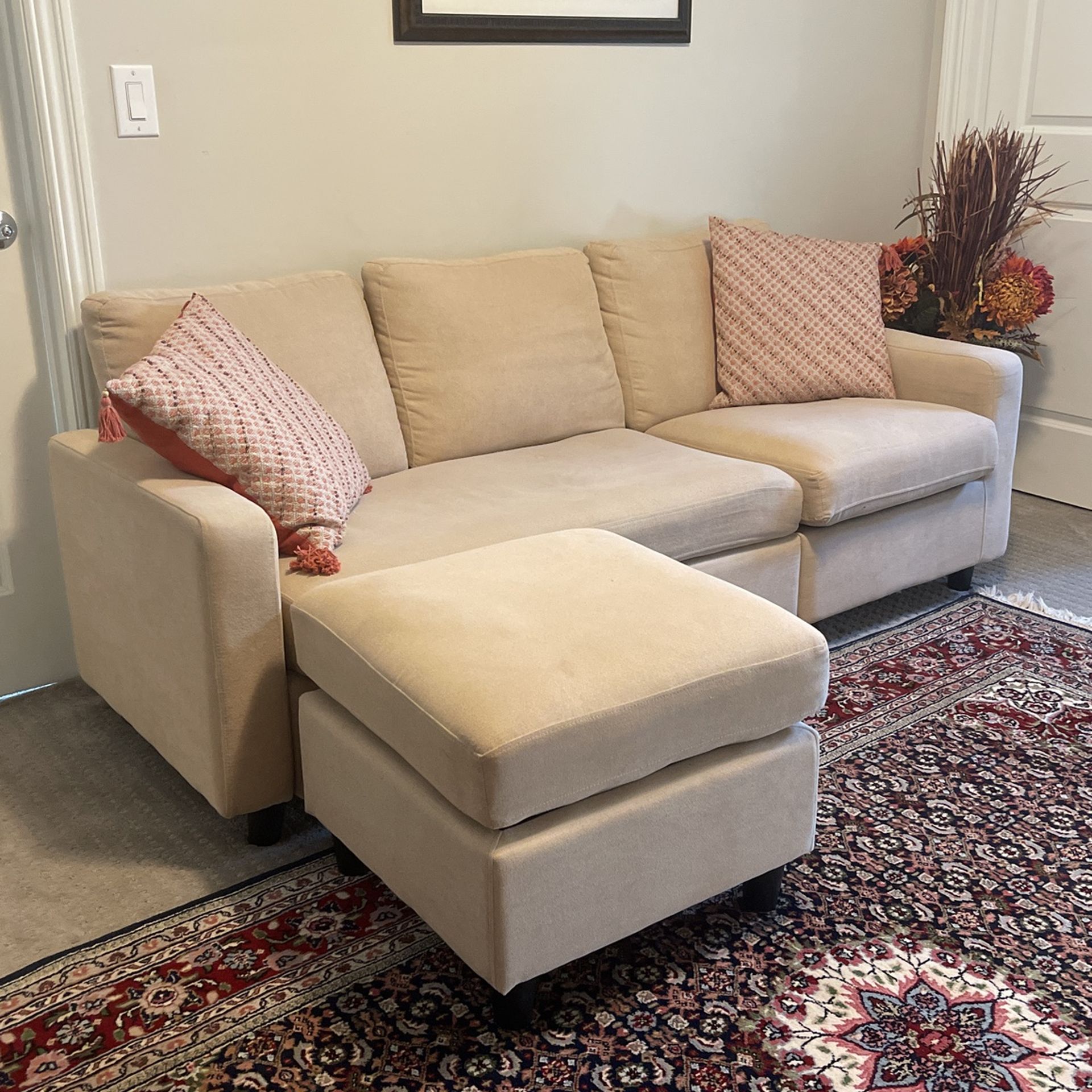 Sofa And Ottoman