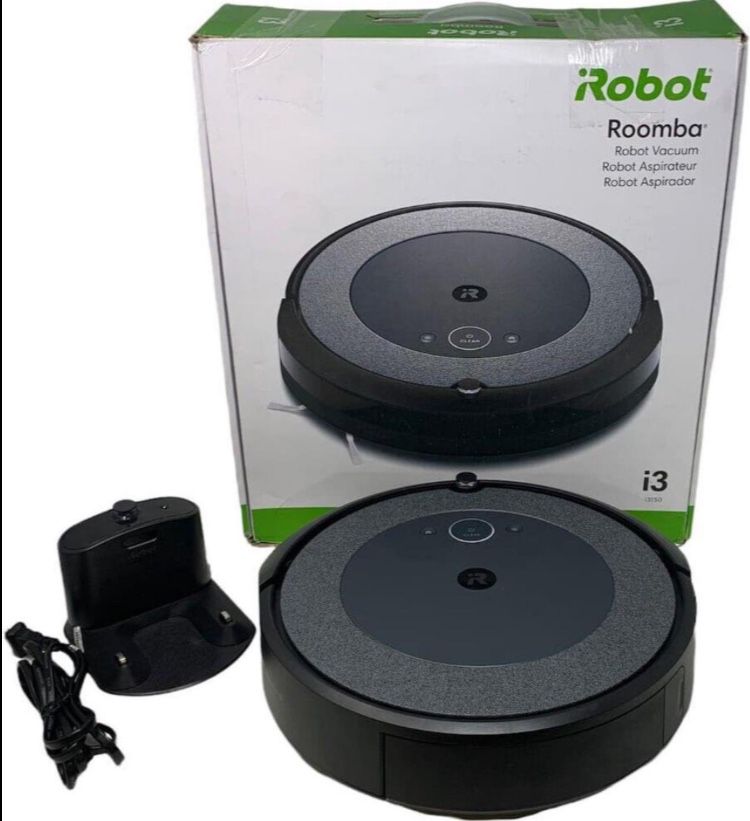 iRobot Roomba  i3 EVO Wi-Fi Connected Robot Vacuum - Gray/Black