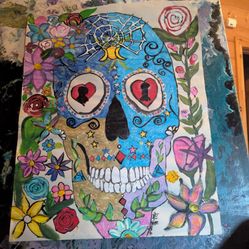 Sugar Skull Painting 