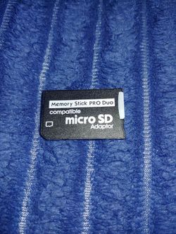 120gb Sony PSP Memory Stick Memory Card (Micro SD + Pro Duo Adapter)