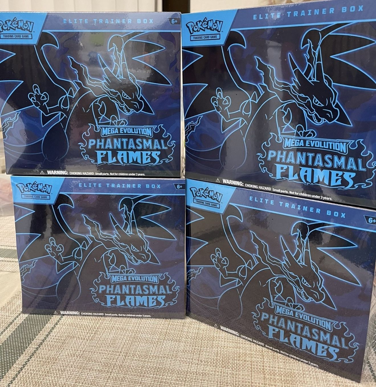 Pokemon Phantasmal Flames Elite Trainer Box Etb Mega Evolution Charizard