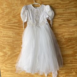 Little Diana Girls Formal Dress, Size 5/6-Bridal, Wedding , Flower Girl, Holiday