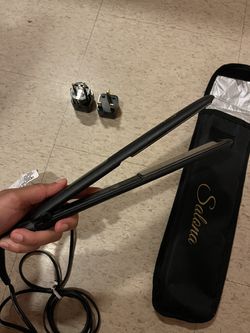 Salon Hair Straightener (With pouch and converters)  Thumbnail