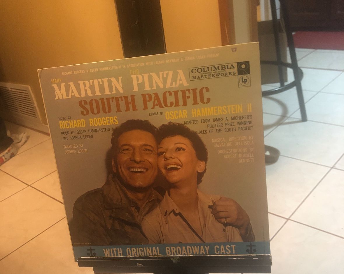 Martin Pinza South Pacific Original Broadway Cast Columbia Masterworks Vinyl LP